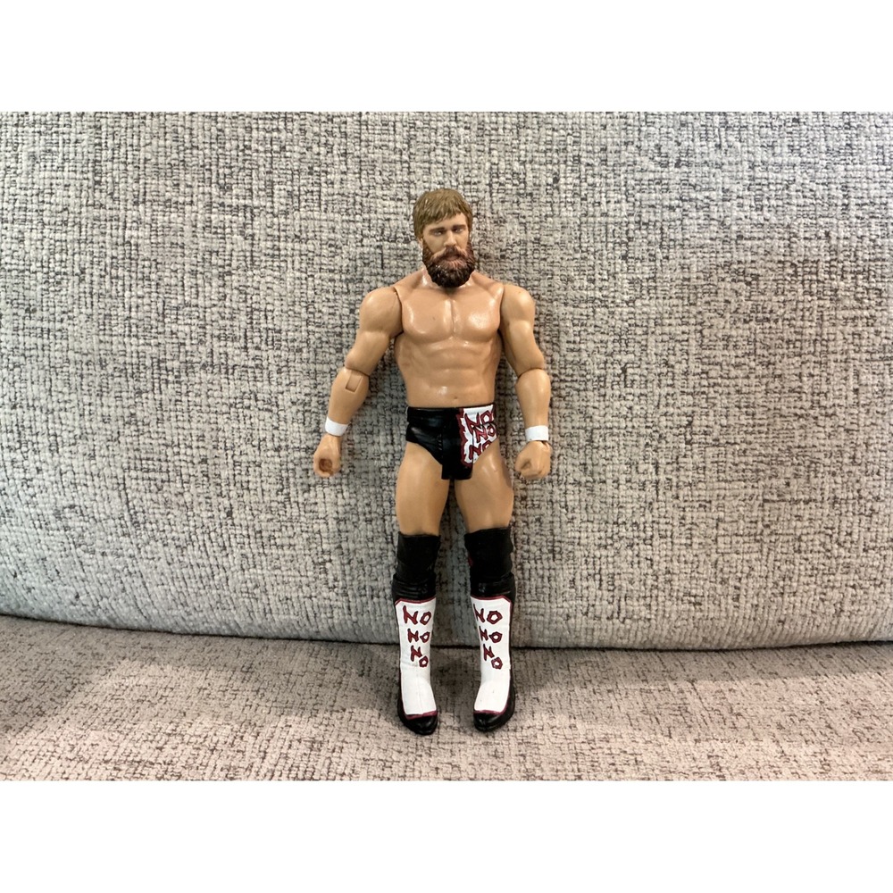 WWE Mattel Daniel Bryan Action Figure No No No Era Black White Wrestling Toy 7in